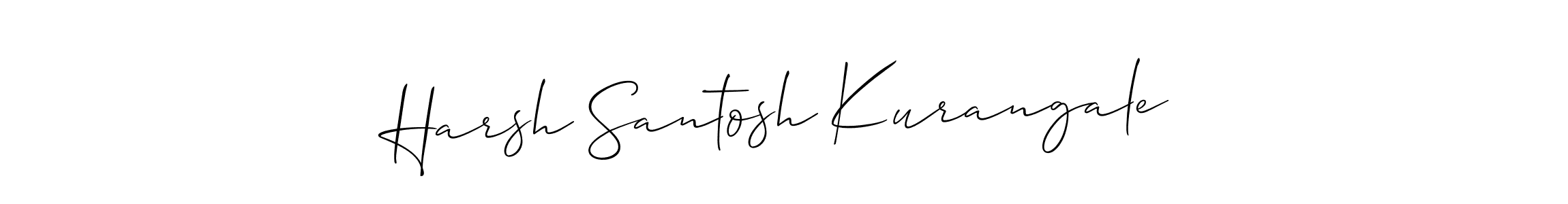 Once you've used our free online signature maker to create your best signature Allison_Script style, it's time to enjoy all of the benefits that Harsh Santosh Kurangale name signing documents. Harsh Santosh Kurangale signature style 2 images and pictures png