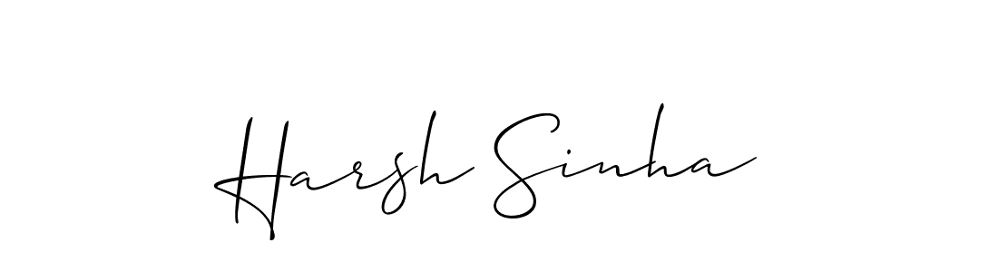 This is the best signature style for the Harsh Sinha name. Also you like these signature font (Allison_Script). Mix name signature. Harsh Sinha signature style 2 images and pictures png