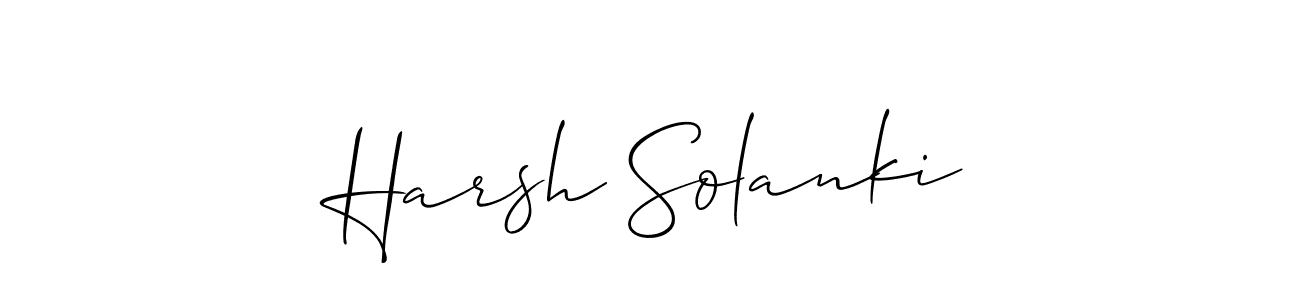 Once you've used our free online signature maker to create your best signature Allison_Script style, it's time to enjoy all of the benefits that Harsh Solanki name signing documents. Harsh Solanki signature style 2 images and pictures png
