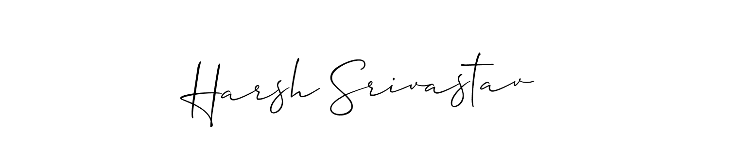 Similarly Allison_Script is the best handwritten signature design. Signature creator online .You can use it as an online autograph creator for name Harsh Srivastav. Harsh Srivastav signature style 2 images and pictures png