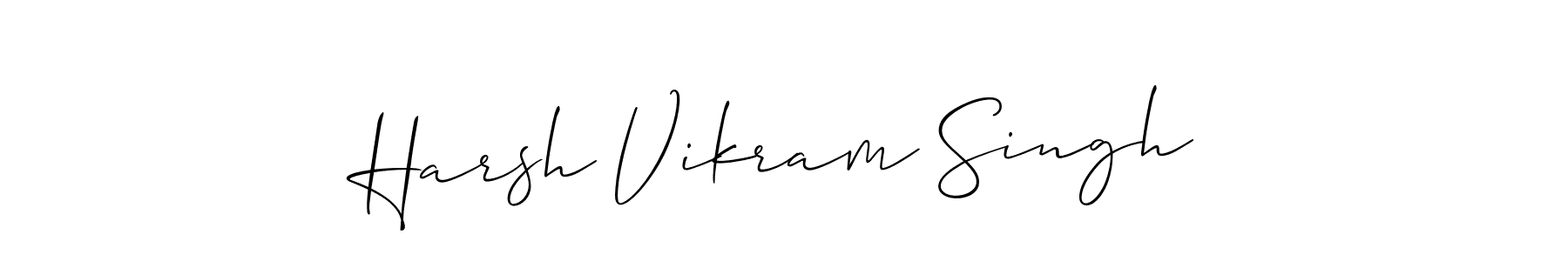 You should practise on your own different ways (Allison_Script) to write your name (Harsh Vikram Singh) in signature. don't let someone else do it for you. Harsh Vikram Singh signature style 2 images and pictures png