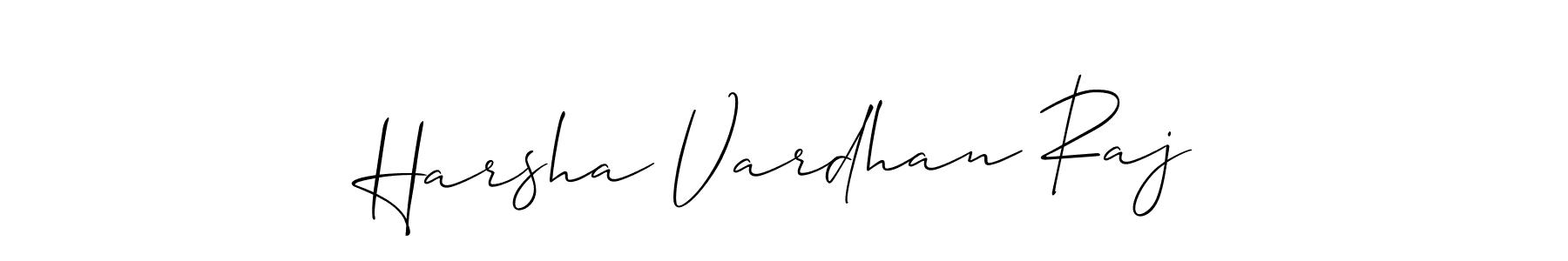 Design your own signature with our free online signature maker. With this signature software, you can create a handwritten (Allison_Script) signature for name Harsha Vardhan Raj. Harsha Vardhan Raj signature style 2 images and pictures png