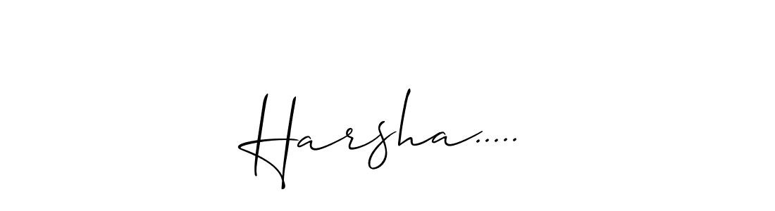 Make a short Harsha..... signature style. Manage your documents anywhere anytime using Allison_Script. Create and add eSignatures, submit forms, share and send files easily. Harsha..... signature style 2 images and pictures png