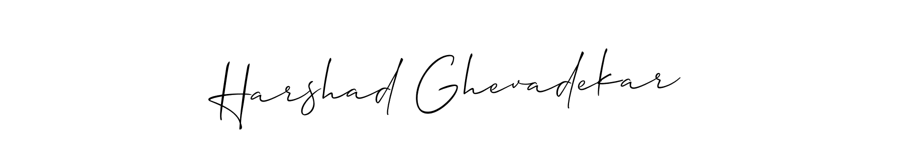 Once you've used our free online signature maker to create your best signature Allison_Script style, it's time to enjoy all of the benefits that Harshad Ghevadekar name signing documents. Harshad Ghevadekar signature style 2 images and pictures png