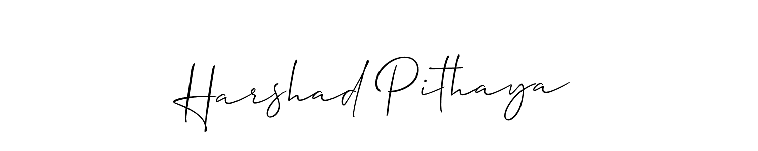 See photos of Harshad Pithaya official signature by Spectra . Check more albums & portfolios. Read reviews & check more about Allison_Script font. Harshad Pithaya signature style 2 images and pictures png