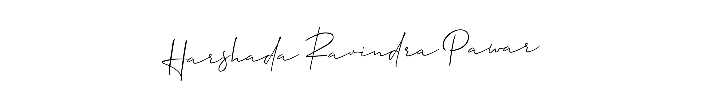 Make a beautiful signature design for name Harshada Ravindra Pawar. Use this online signature maker to create a handwritten signature for free. Harshada Ravindra Pawar signature style 2 images and pictures png
