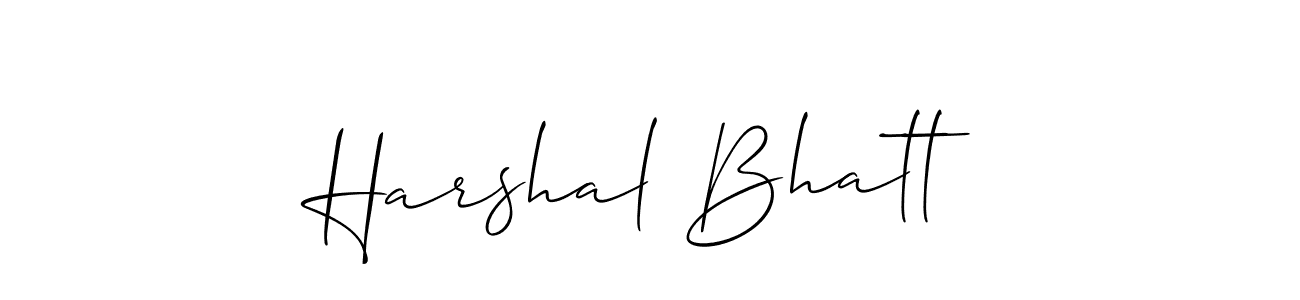 Once you've used our free online signature maker to create your best signature Allison_Script style, it's time to enjoy all of the benefits that Harshal Bhatt name signing documents. Harshal Bhatt signature style 2 images and pictures png