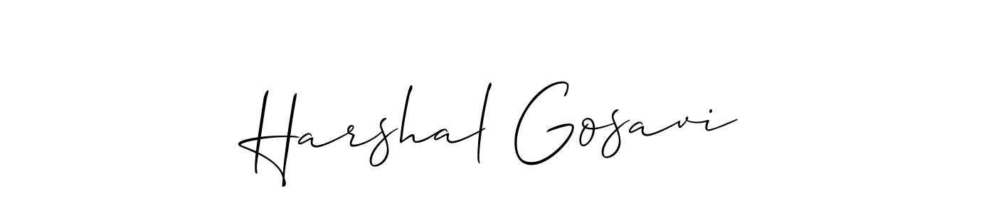 You can use this online signature creator to create a handwritten signature for the name Harshal Gosavi. This is the best online autograph maker. Harshal Gosavi signature style 2 images and pictures png