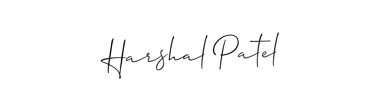 Make a beautiful signature design for name Harshal Patel. Use this online signature maker to create a handwritten signature for free. Harshal Patel signature style 2 images and pictures png