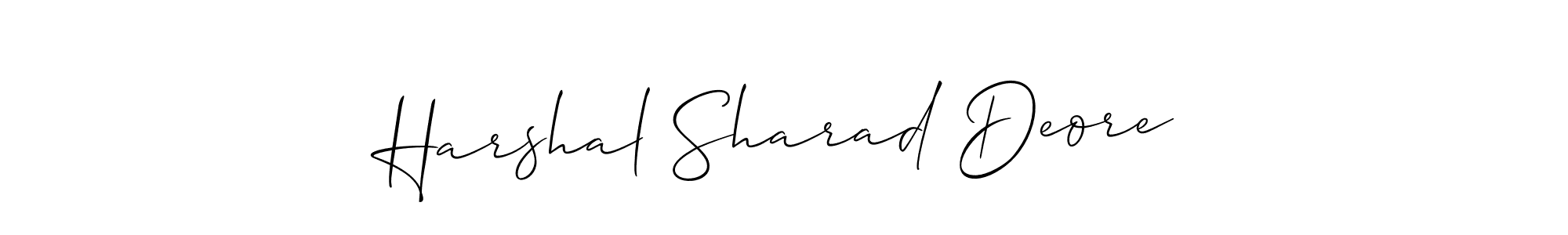 You can use this online signature creator to create a handwritten signature for the name Harshal Sharad Deore. This is the best online autograph maker. Harshal Sharad Deore signature style 2 images and pictures png