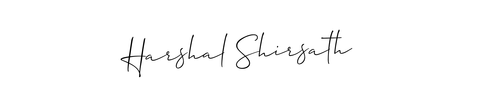 Here are the top 10 professional signature styles for the name Harshal Shirsath. These are the best autograph styles you can use for your name. Harshal Shirsath signature style 2 images and pictures png