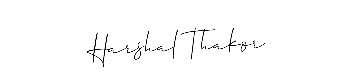 Once you've used our free online signature maker to create your best signature Allison_Script style, it's time to enjoy all of the benefits that Harshal Thakor name signing documents. Harshal Thakor signature style 2 images and pictures png