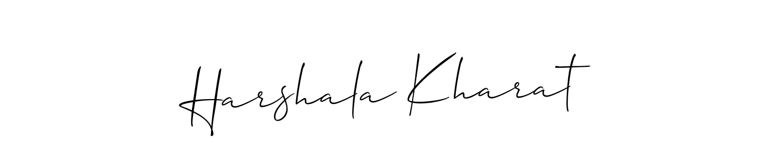 Best and Professional Signature Style for Harshala Kharat. Allison_Script Best Signature Style Collection. Harshala Kharat signature style 2 images and pictures png