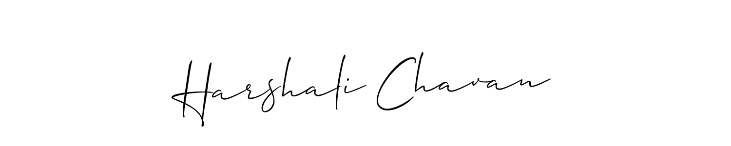 Once you've used our free online signature maker to create your best signature Allison_Script style, it's time to enjoy all of the benefits that Harshali Chavan name signing documents. Harshali Chavan signature style 2 images and pictures png