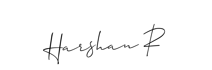 See photos of Harshan R official signature by Spectra . Check more albums & portfolios. Read reviews & check more about Allison_Script font. Harshan R signature style 2 images and pictures png