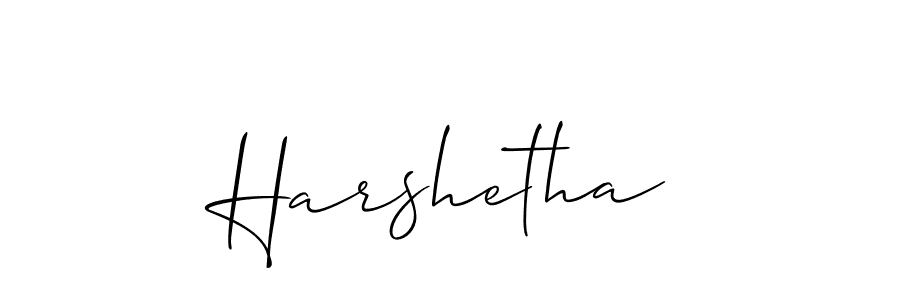 Also You can easily find your signature by using the search form. We will create Harshetha name handwritten signature images for you free of cost using Allison_Script sign style. Harshetha signature style 2 images and pictures png