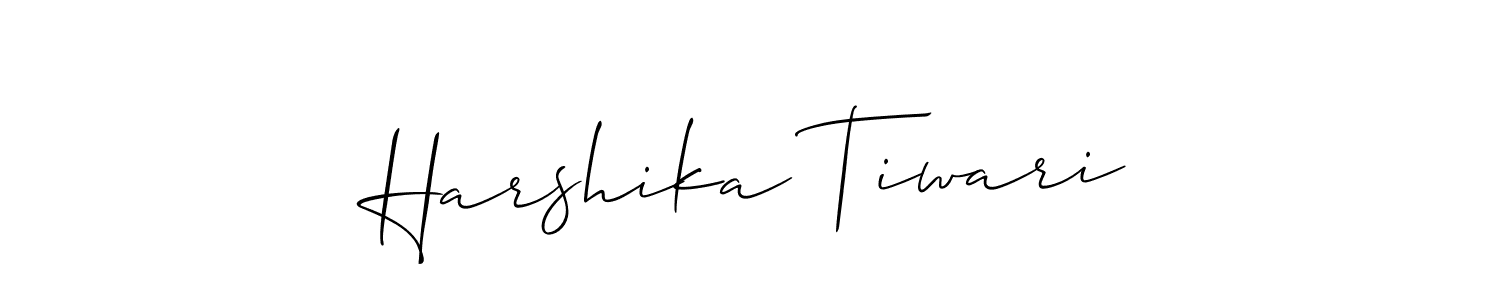 Best and Professional Signature Style for Harshika Tiwari. Allison_Script Best Signature Style Collection. Harshika Tiwari signature style 2 images and pictures png