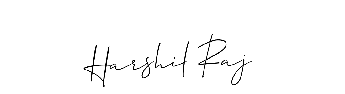 Also You can easily find your signature by using the search form. We will create Harshil Raj name handwritten signature images for you free of cost using Allison_Script sign style. Harshil Raj signature style 2 images and pictures png