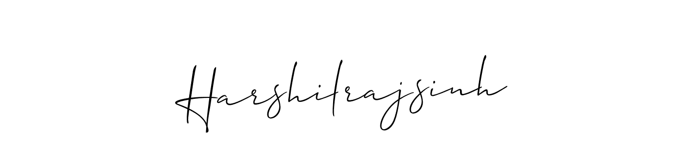 How to Draw Harshilrajsinh signature style? Allison_Script is a latest design signature styles for name Harshilrajsinh. Harshilrajsinh signature style 2 images and pictures png