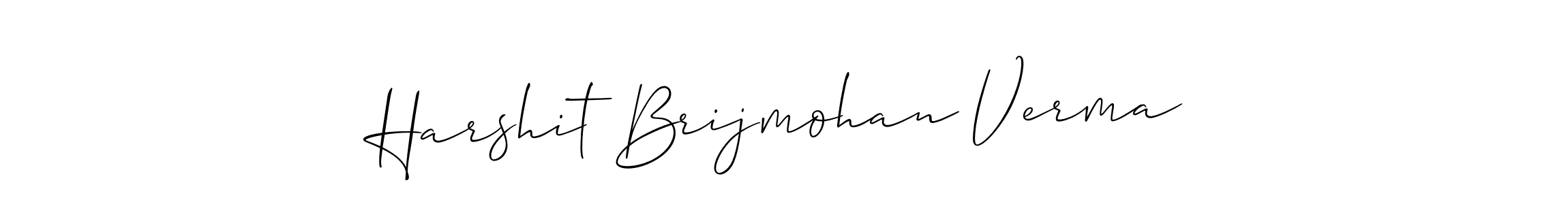 Similarly Allison_Script is the best handwritten signature design. Signature creator online .You can use it as an online autograph creator for name Harshit Brijmohan Verma. Harshit Brijmohan Verma signature style 2 images and pictures png