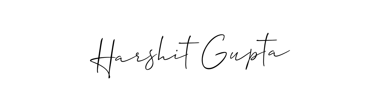 This is the best signature style for the Harshit Gupta name. Also you like these signature font (Allison_Script). Mix name signature. Harshit Gupta signature style 2 images and pictures png