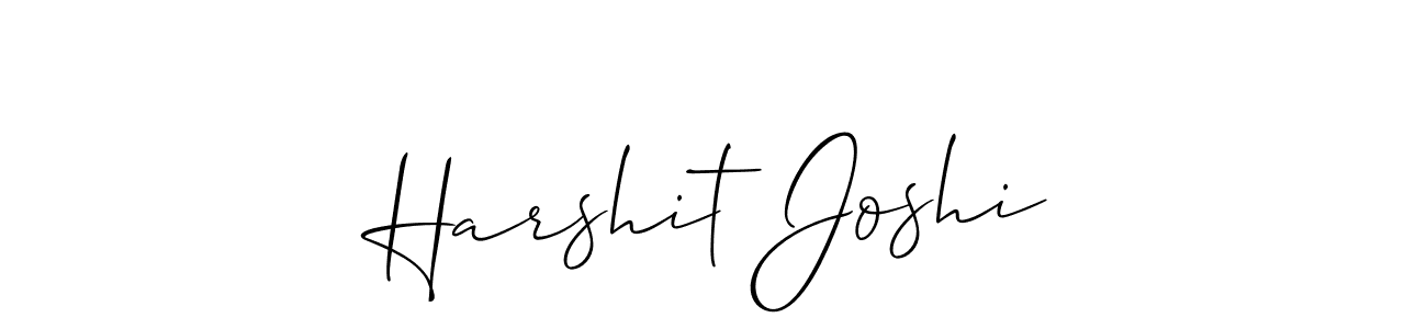 This is the best signature style for the Harshit Joshi name. Also you like these signature font (Allison_Script). Mix name signature. Harshit Joshi signature style 2 images and pictures png