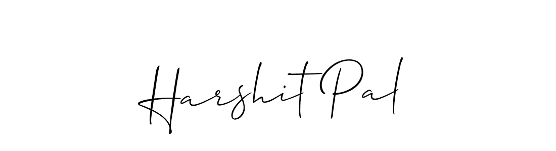 Harshit Pal stylish signature style. Best Handwritten Sign (Allison_Script) for my name. Handwritten Signature Collection Ideas for my name Harshit Pal. Harshit Pal signature style 2 images and pictures png