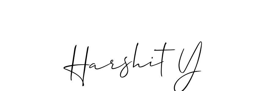 Once you've used our free online signature maker to create your best signature Allison_Script style, it's time to enjoy all of the benefits that Harshit Y name signing documents. Harshit Y signature style 2 images and pictures png