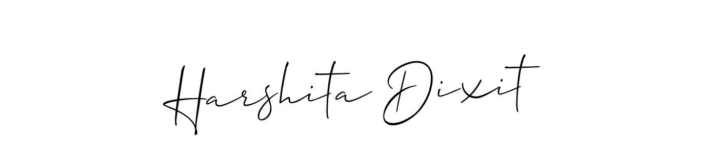 This is the best signature style for the Harshita Dixit name. Also you like these signature font (Allison_Script). Mix name signature. Harshita Dixit signature style 2 images and pictures png