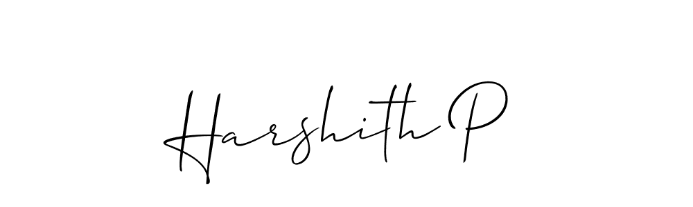 You can use this online signature creator to create a handwritten signature for the name Harshith P. This is the best online autograph maker. Harshith P signature style 2 images and pictures png