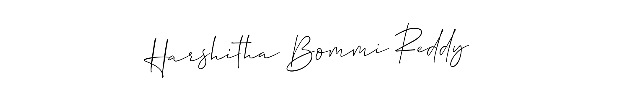 How to Draw Harshitha Bommi Reddy signature style? Allison_Script is a latest design signature styles for name Harshitha Bommi Reddy. Harshitha Bommi Reddy signature style 2 images and pictures png
