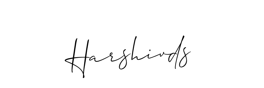 Once you've used our free online signature maker to create your best signature Allison_Script style, it's time to enjoy all of the benefits that Harshivds name signing documents. Harshivds signature style 2 images and pictures png