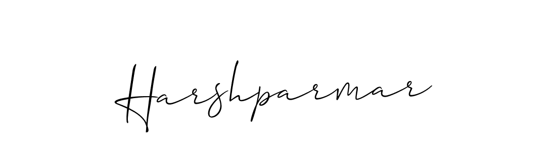 if you are searching for the best signature style for your name Harshparmar. so please give up your signature search. here we have designed multiple signature styles  using Allison_Script. Harshparmar signature style 2 images and pictures png