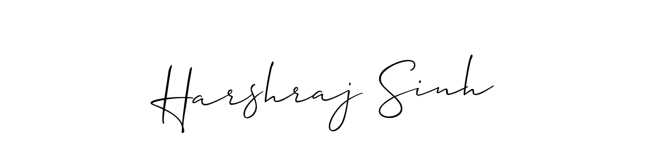 if you are searching for the best signature style for your name Harshraj Sinh. so please give up your signature search. here we have designed multiple signature styles  using Allison_Script. Harshraj Sinh signature style 2 images and pictures png