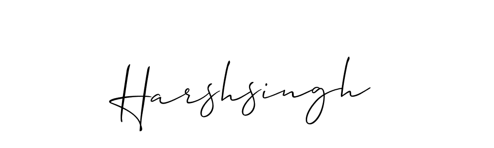 if you are searching for the best signature style for your name Harshsingh. so please give up your signature search. here we have designed multiple signature styles  using Allison_Script. Harshsingh signature style 2 images and pictures png