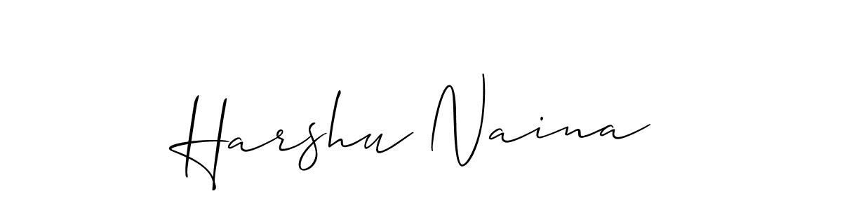 Here are the top 10 professional signature styles for the name Harshu Naina. These are the best autograph styles you can use for your name. Harshu Naina signature style 2 images and pictures png