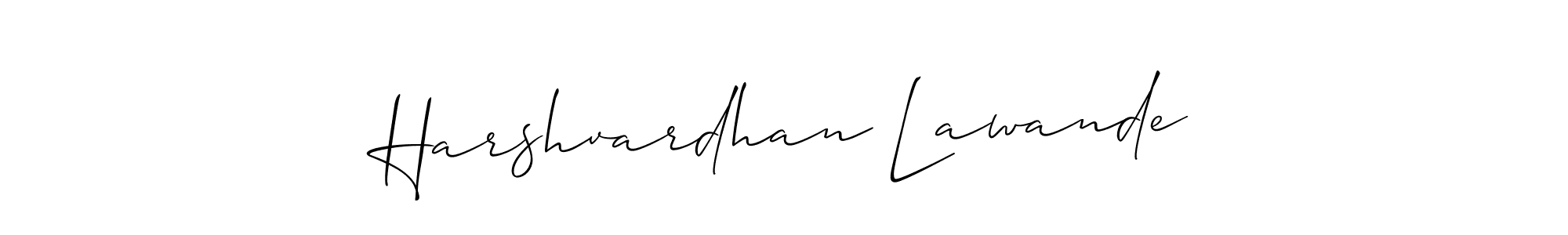 Best and Professional Signature Style for Harshvardhan Lawande. Allison_Script Best Signature Style Collection. Harshvardhan Lawande signature style 2 images and pictures png