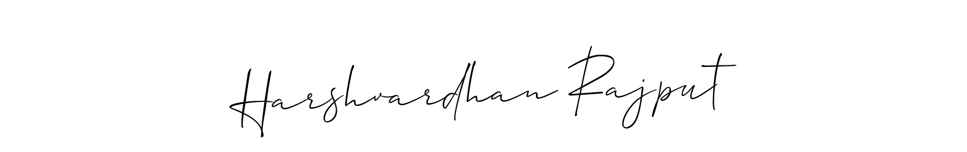 You should practise on your own different ways (Allison_Script) to write your name (Harshvardhan Rajput) in signature. don't let someone else do it for you. Harshvardhan Rajput signature style 2 images and pictures png