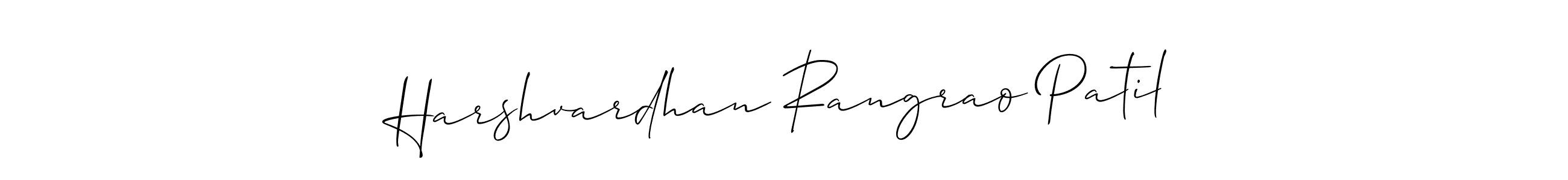 How to Draw Harshvardhan Rangrao Patil signature style? Allison_Script is a latest design signature styles for name Harshvardhan Rangrao Patil. Harshvardhan Rangrao Patil signature style 2 images and pictures png