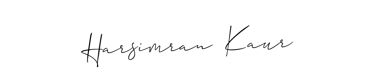 You can use this online signature creator to create a handwritten signature for the name Harsimran  Kaur. This is the best online autograph maker. Harsimran  Kaur signature style 2 images and pictures png