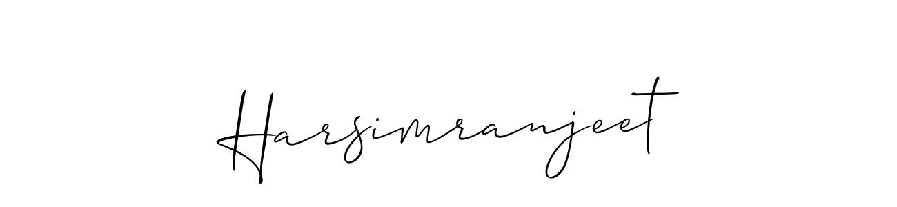 Similarly Allison_Script is the best handwritten signature design. Signature creator online .You can use it as an online autograph creator for name Harsimranjeet. Harsimranjeet signature style 2 images and pictures png