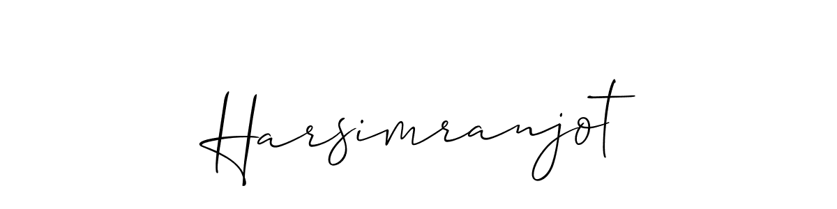 How to Draw Harsimranjot signature style? Allison_Script is a latest design signature styles for name Harsimranjot. Harsimranjot signature style 2 images and pictures png