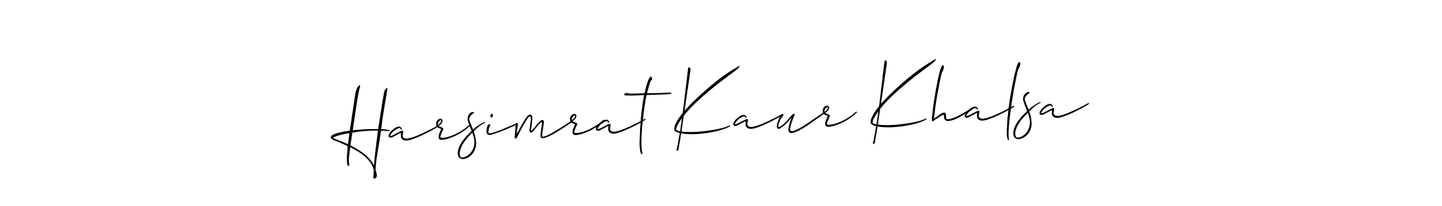 This is the best signature style for the Harsimrat Kaur Khalsa name. Also you like these signature font (Allison_Script). Mix name signature. Harsimrat Kaur Khalsa signature style 2 images and pictures png