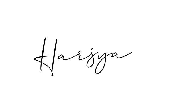 You can use this online signature creator to create a handwritten signature for the name Harsya. This is the best online autograph maker. Harsya signature style 2 images and pictures png