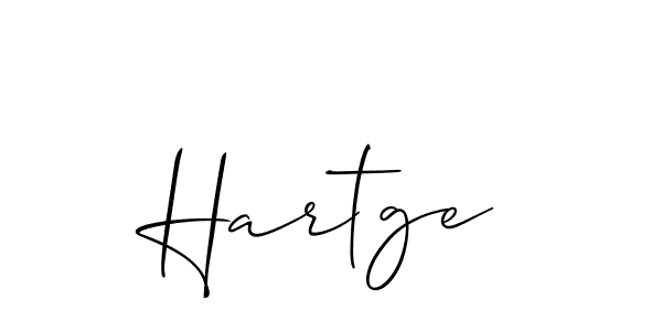 Best and Professional Signature Style for Hartge. Allison_Script Best Signature Style Collection. Hartge signature style 2 images and pictures png