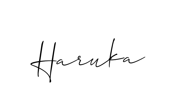 This is the best signature style for the Haruka name. Also you like these signature font (Allison_Script). Mix name signature. Haruka signature style 2 images and pictures png