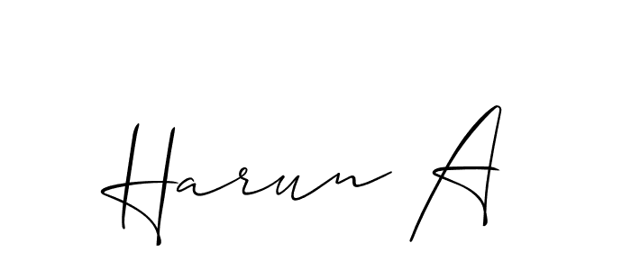 You can use this online signature creator to create a handwritten signature for the name Harun A. This is the best online autograph maker. Harun A signature style 2 images and pictures png