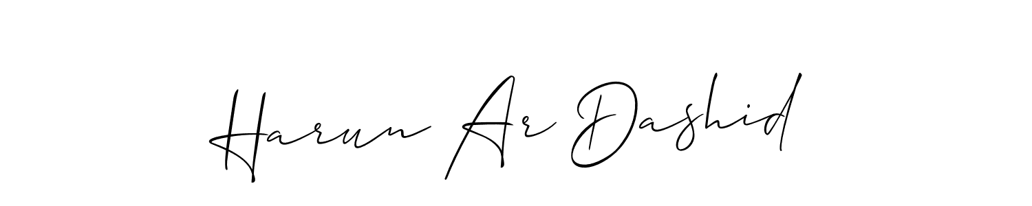 Once you've used our free online signature maker to create your best signature Allison_Script style, it's time to enjoy all of the benefits that Harun Ar Dashid name signing documents. Harun Ar Dashid signature style 2 images and pictures png