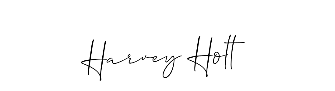 It looks lik you need a new signature style for name Harvey Holt. Design unique handwritten (Allison_Script) signature with our free signature maker in just a few clicks. Harvey Holt signature style 2 images and pictures png