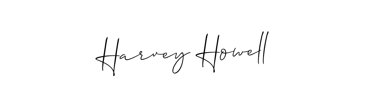 if you are searching for the best signature style for your name Harvey Howell. so please give up your signature search. here we have designed multiple signature styles  using Allison_Script. Harvey Howell signature style 2 images and pictures png